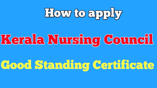 How to apply Kerala Good Standing Certificate