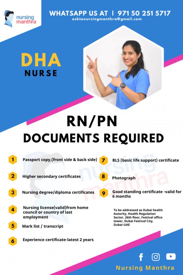 nursing jobs in dubai with dha license