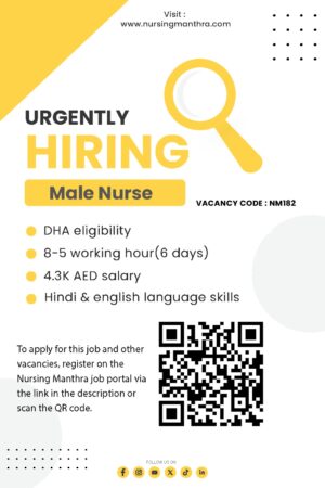 Urgent HIRING Who is available in UAE with DHA Eligibility letter please send me your latest CV with Photo and eligibility letter follow this link to what's App me. https://bit.ly/2Tl1bMV