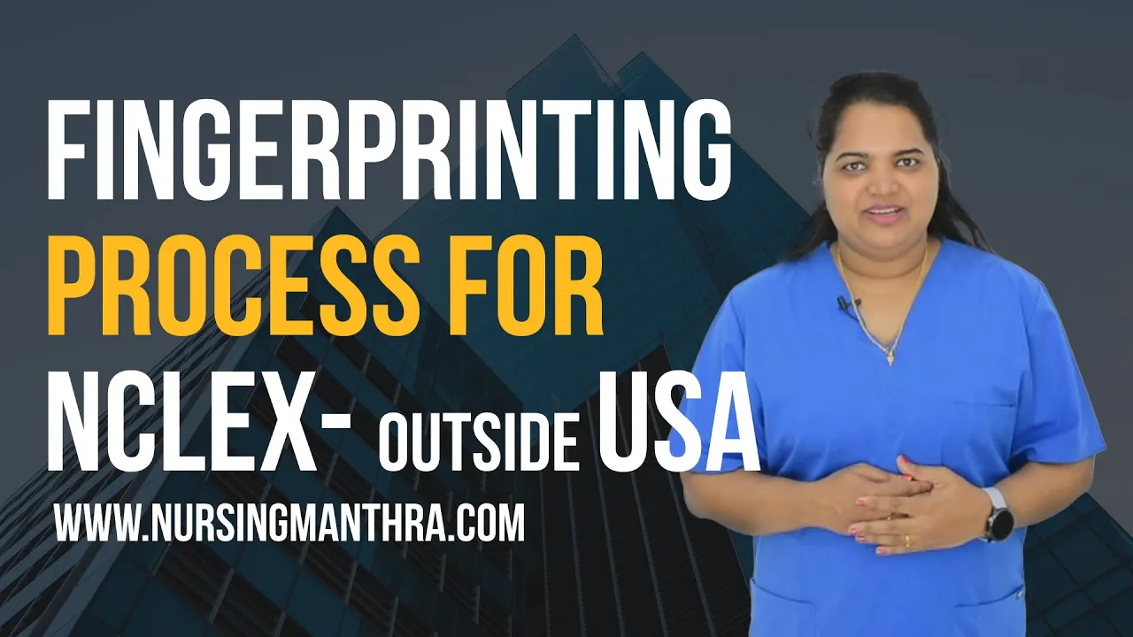 NCLEX-RN USA Fingerprinting Guide for Overseas Nurses