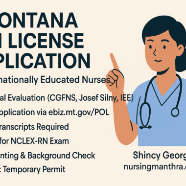 Montana RN License Application Process for Internationally Educated Nurses – 2025 Guide