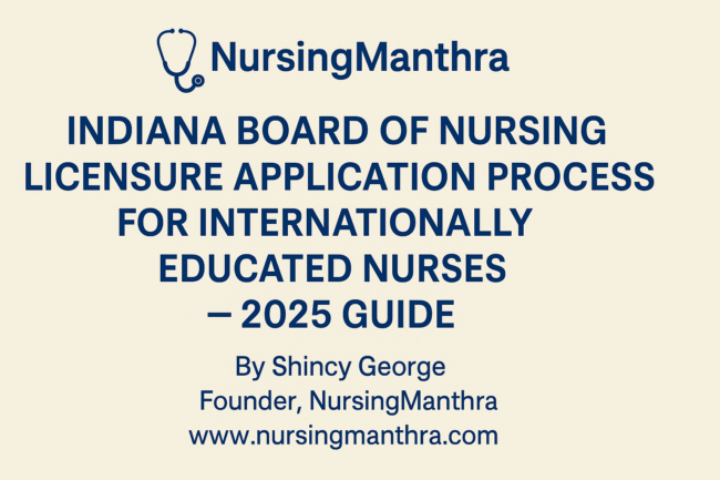 Guam Board of Nursing (USA) Licensure Process for Internationally Educated Nurses :