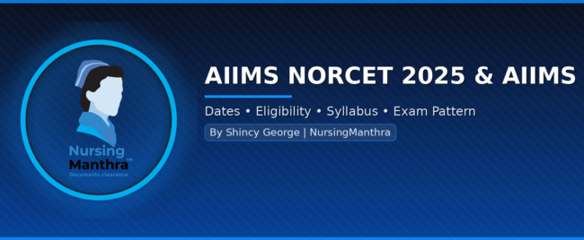 AIIMS NORCET exam preparation