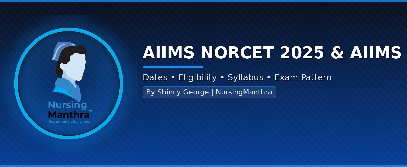 AIIMS NORCET exam preparation