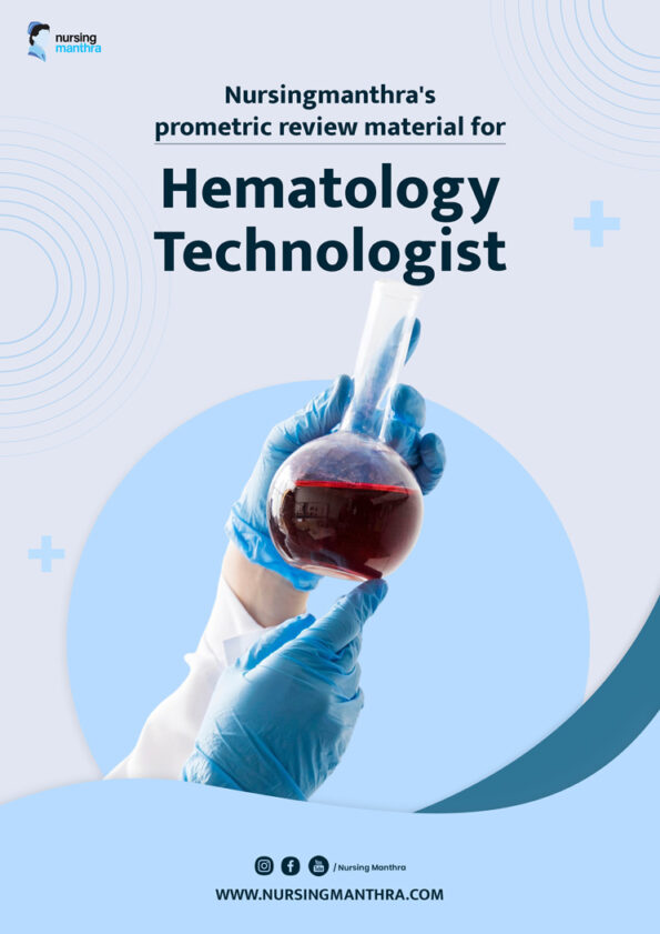 Hematology-technologist review material