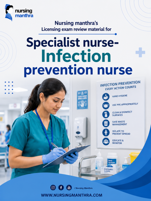 infection prevention nurse