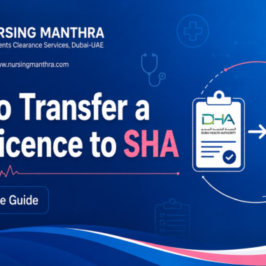 How to Transfer a DHA Licence to SHA: