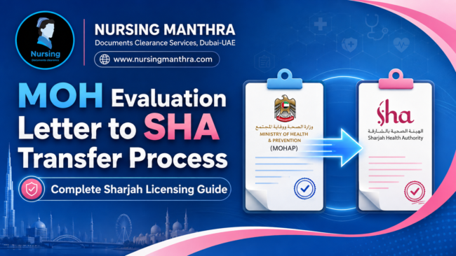 DHA Eligibility Letter to SHA Transfer Process : Complete Step-by-Step Guide