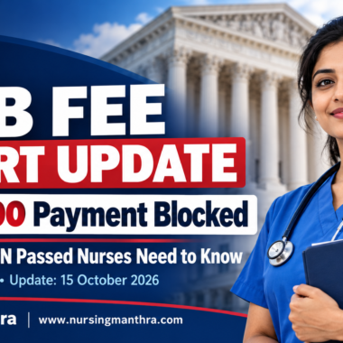 H-1B Fee Court Order Update: What NCLEX-RN Passed Nurses Should Know Before Applying for US Jobs: